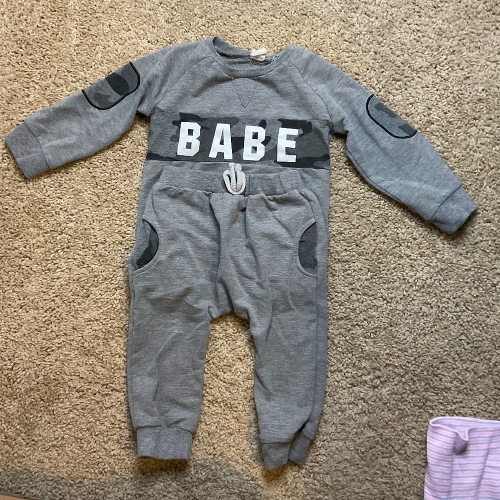 Crew Neck Set